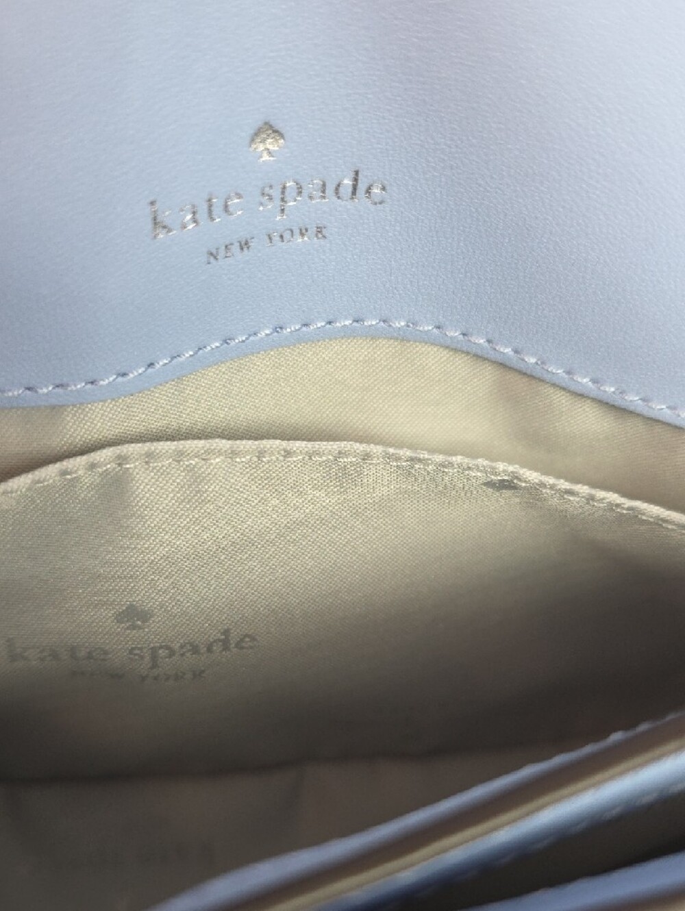 Kate Spade Sutton Floral Mini Crossbody Bag in North Star blue - Picture 6 of 7
